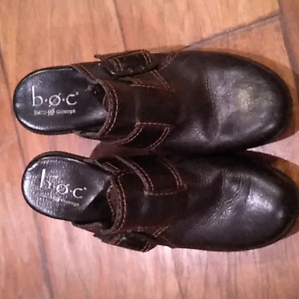 B.o.c. Born Concept black Mules size 8